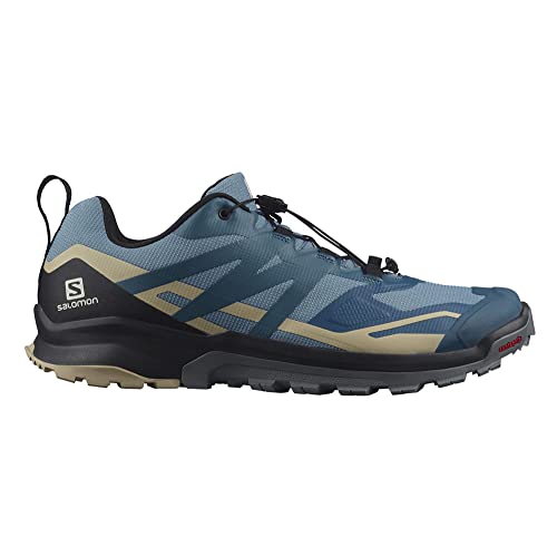 SALOMON Shoes XA ROGG 2, Zapatillas de Trail Running Hombre, Bluestone/Black/Safari, 41 1/3 EU