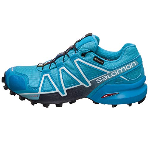 Salomon Speedcross 4 Gore-Tex, Hombre, Azul (Bluebird/Icy Morn/Ebony), 37 ⅓ EU