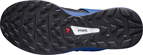 SALOMON Ultra/Pro, Zapatillas de Trail Running Hombre, Black/Turkish Sea/Pearl Blue, 44 EU