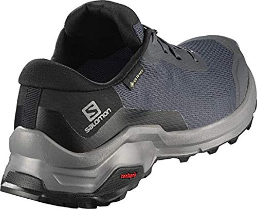 Salomon X Reveal Gore-Tex (impermeable) Mujer Zapatos de trekking, Negro (Ebony/Black/Quiet Shade), 39 ⅓ EU