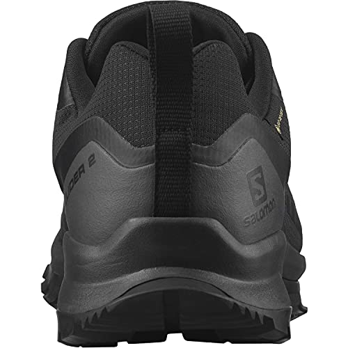 Salomon XA Collider 2 Gore-Tex (impermeable) Mujer Zapatos de trail running, Negro (Black/Black/Ebony), 38 EU