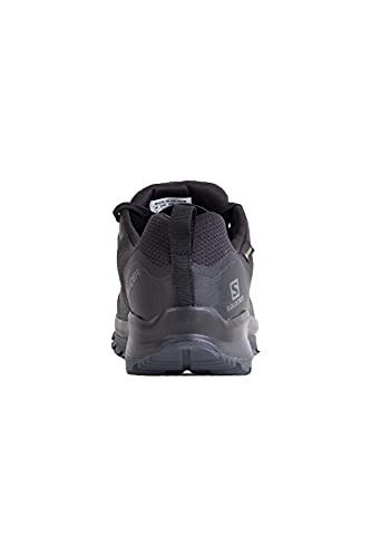 Salomon XA Collider Gore-Tex (impermeable) Hombre Zapatos de trail running, Negro (Black/Ebony/Black), 43 ⅓ EU