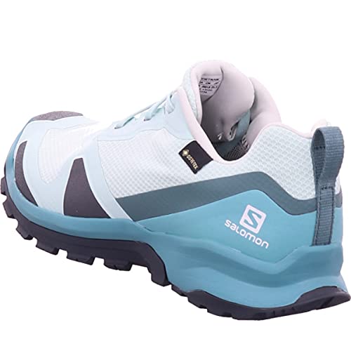 Salomon XA Collider Gore-Tex (impermeable) Mujer Zapatos de trail running, Azul (Icy Morn/Lunar Rock/North Atlantic), 44 EU