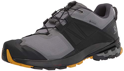 SALOMON XA Wild GTX, Zapatillas de Trail Running Hombre, Quiet Shade/Black/Arrowwood, 40 EU