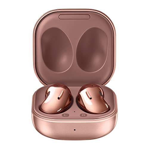 SAMSUNG Galaxy Buds Live - Auriculares Bluetooth inalámbricos I 3 micrófonos I Tecnología AKG I Color Bronce [Versión española]