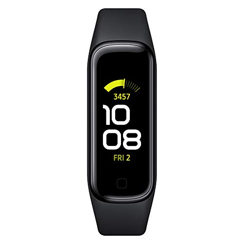 SAMSUNG Galaxy Fit2 Negro con acelerómetro, giroscopio, Monitor de frecuencia cardíaca, Monitor de Entrenamiento, Pantalla AMOLED de 1,1", batería de 159 mAh [Versión española]