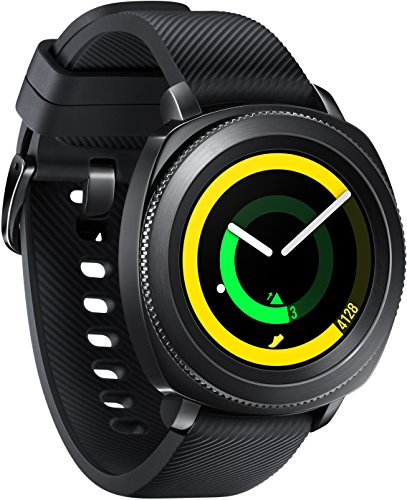 Samsung Gear Sport reloj inteligente Negro SAMOLED 3,05 cm (1.2") GPS (satélite) - Relojes inteligentes (3,05 cm (1.2"), SAMOLED, Pantalla táctil, GPS (satélite), 67 g, Negro)