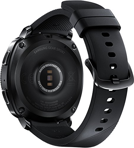 Samsung Gear Sport reloj inteligente Negro SAMOLED 3,05 cm (1.2") GPS (satélite) - Relojes inteligentes (3,05 cm (1.2"), SAMOLED, Pantalla táctil, GPS (satélite), 67 g, Negro)