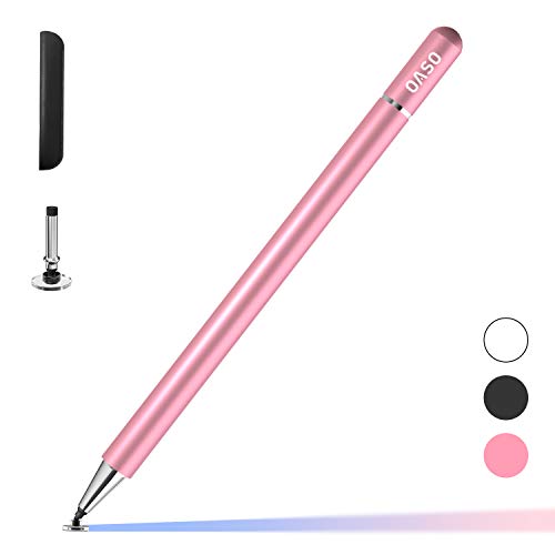 Samsung Pen, Lápiz Capacitivo con Punta De Disco y Tapa Magnética Compatible con Todas Las Pantallas Táctiles, Lápices Punteros para Apple iPad Pro/iPad 6/7/8 /iPhone, Samsung Galaxy Tab A7/S7