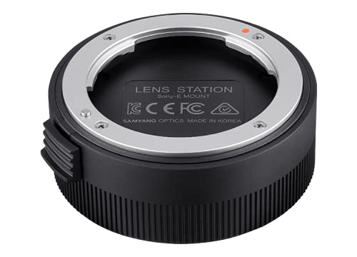 Samyang SA7031 - Dispositivo Lens Station para Objetivos Samyang AF (actualización del firmware, ajustes de Enfoque y Apertura) Color Negro