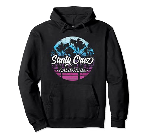 Santa Cruz California vintage retro Sudadera con Capucha