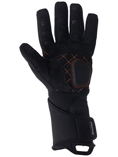 Santini Fiord Extreme - Guantes de Invierno (Talla XL/2XL), Color Negro