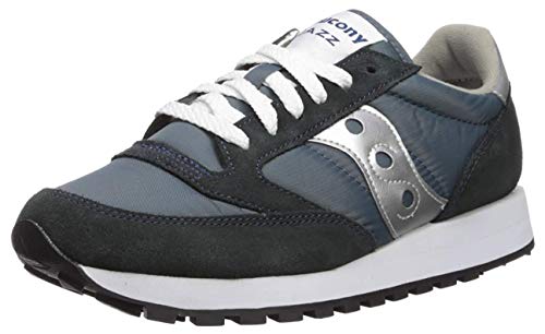 Saucony Jazz Original-M, Zapatillas Hombre, Azul (Navy/Silver), 43 EU