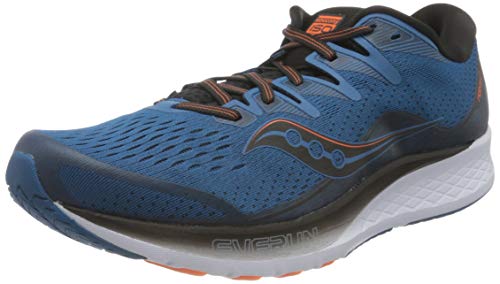 Saucony Ride ISO, Zapatillas Hombre, Azul, 46 EU