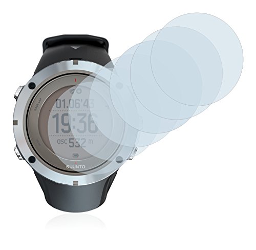 savvies Protector Pantalla Compatible con Suunto Ambit3 Peak Sapphire (6 Unidades) Película Ultra Transparente