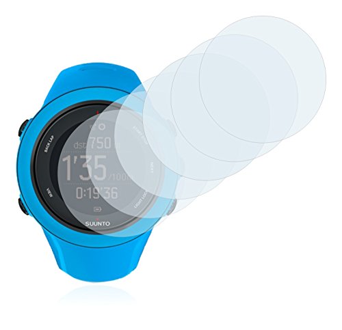 savvies Protector Pantalla Compatible con Suunto Ambit3 Sport Blue (6 Unidades) Película Ultra Transparente