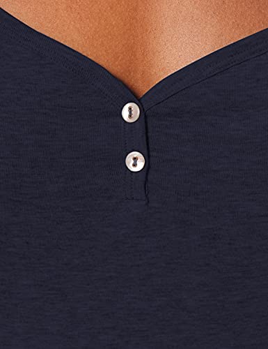 Schiesser - Camiseta Interior Tirantes para Mujer, Color Blau (Nachtblau 804), Talla Talla Alemana: 38