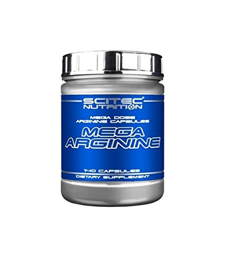 Scitec Nutrition Mega Arginine Aminoácidos - 140 Cápsulas