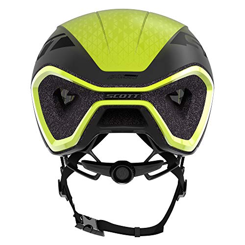 SCOTT 275183 Casco para Bicicleta, Unisex Adulto, ra Yel/dk gr, L