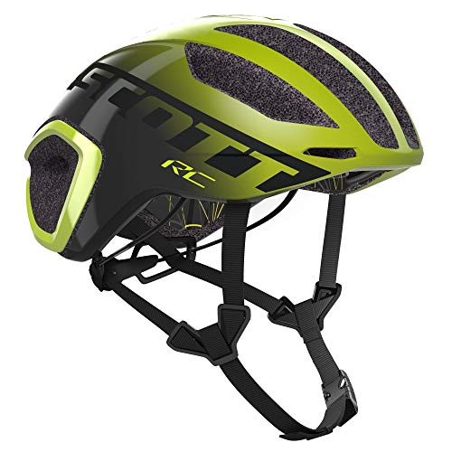 SCOTT 275183 Casco para Bicicleta, Unisex Adulto, ra Yel/dk gr, L