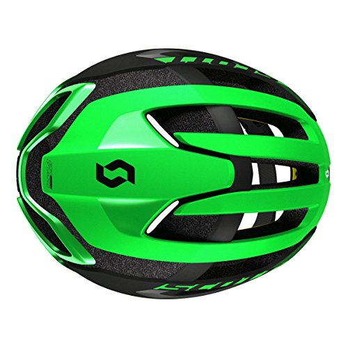 Scott Centric Plus - Casco para bicicleta, color verde y negro, talla S (51-55 cm)