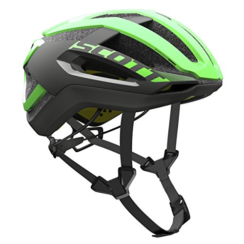Scott Centric Plus - Casco para bicicleta, color verde y negro, talla S (51-55 cm)