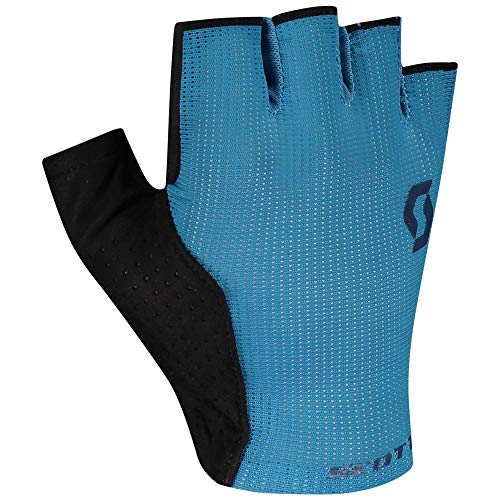 Scott Essential Gel Atlantic 2021 - Guantes cortos de ciclismo (talla XS), color azul y negro