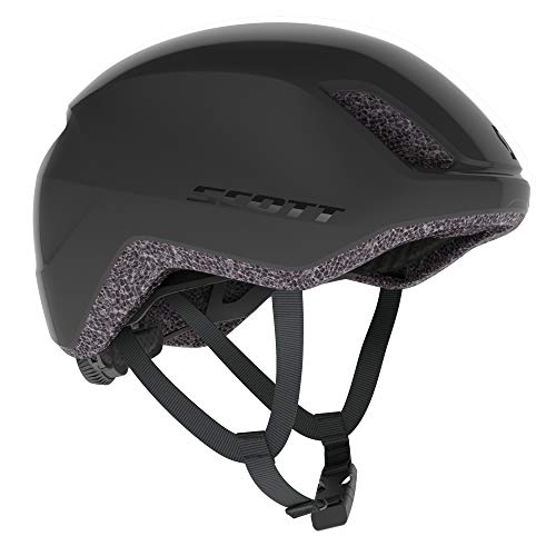 Scott Ristretto City 2021 - Casco para bicicleta (talla S, 55-56 cm), color negro