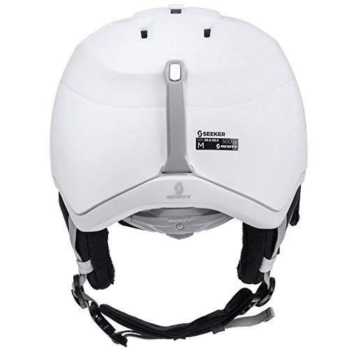 SCOTT Seeker Casco de esquí, otoño/Invierno, Unisex, Color Blanco Mate, tamaño Small