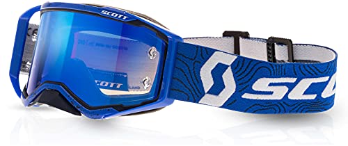 Scott Sports Prospect 2021 6 días Enduro Italia Edición Limitada Hombres MX Gafas Talla Única Azul Eléctrico - Azul Cromo