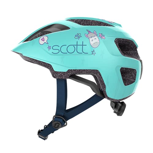 Scott Spunto 2021 - Casco de bicicleta infantil (talla 46-52 cm), color verde