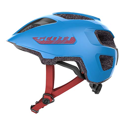 Scott Spunto 2021 - Casco de bicicleta infantil (talla 50-56 cm), color azul