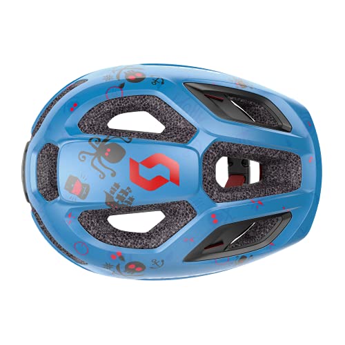 Scott Spunto 2021 - Casco infantil para bicicleta (talla 46-52 cm), color azul