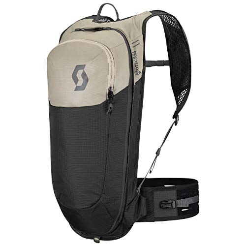 Scott Trail Protect Airflex FR' 10 - Mochila para bicicleta, color negro y beige