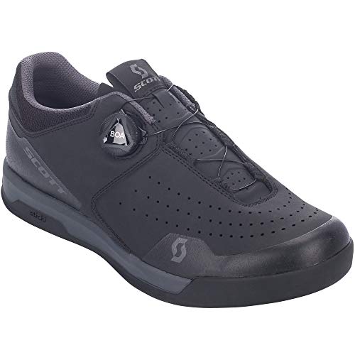 SCOTT Zapatilla Sport Volt Clip Ciclismo, Hombre, Matt Black Dark Grey, 48