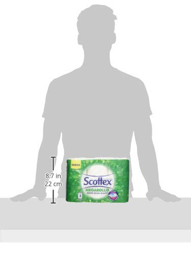 Scottex - Papel de Cocina Megarollo, 3 Rollos