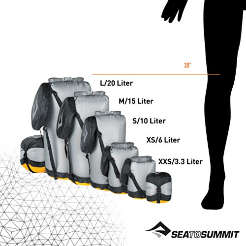 Sea to Summit Event Dry Compression Sack M Saco Montañismo, Alpinismo y Trekking, Adultos Unisex, Azul, Mediano