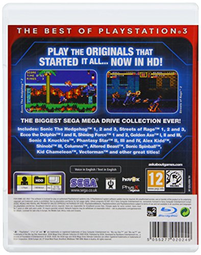 SEGA Mega Drive: Ultimate Collection- Essentials (PS3) [Importación inglesa]