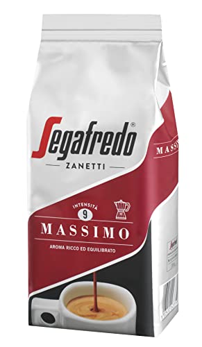 Segafredo - Cafe Molido Tostado - Massimo- Intensidad 9 . Aroma Rico y Equilibrado - 200 Gramos