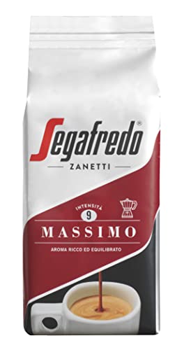 Segafredo - Cafe Molido Tostado - Massimo- Intensidad 9 . Aroma Rico y Equilibrado - 200 Gramos