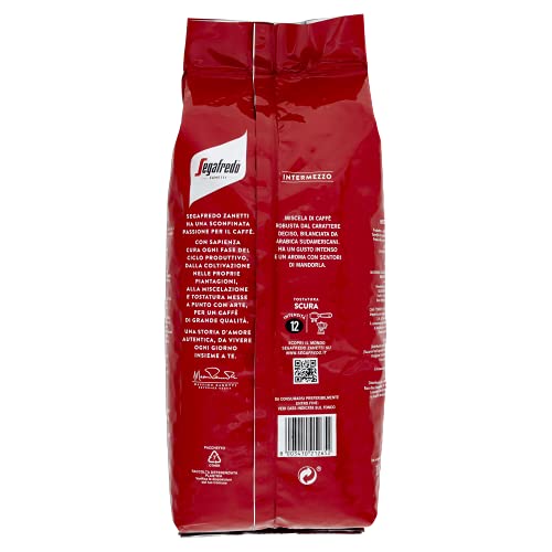 Segafredo - Intermezzo - Café en Grano - 1 Paquete de 500g