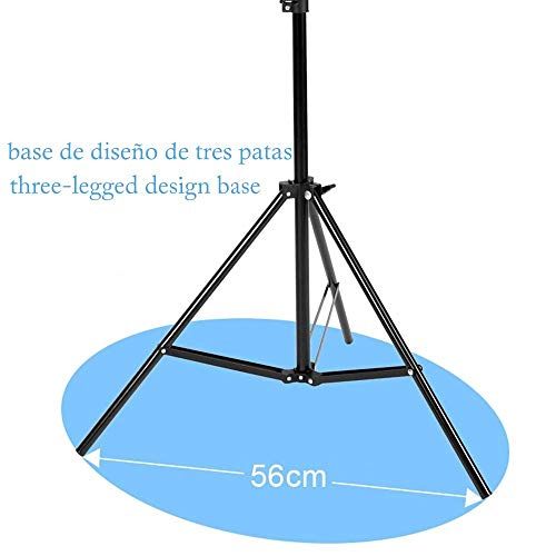 Selens 150x200cm Soporte Support Stand Retráctil con 4X Clips y Bracket para Fondo Background Fotografía