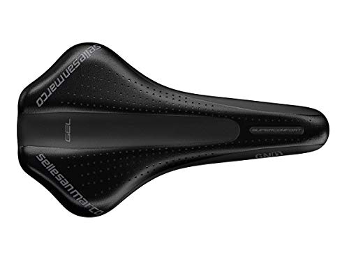 Selle San Marco - Sillín GND Supercomfort Gel Open-Shell Racing Wide