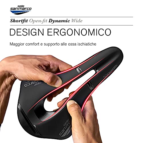 Selle San Marco - Sillín SHORTFIT Open-Fit Dynamic Wide