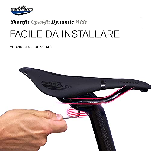 Selle San Marco - Sillín SHORTFIT Open-Fit Dynamic Wide