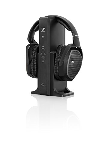 Sennheiser RS 175 Circumaural Diadema Negro RS 175, Circumaural, Diadema, Inalámbrico, 17-22000 Hz, 114 dB, Negro