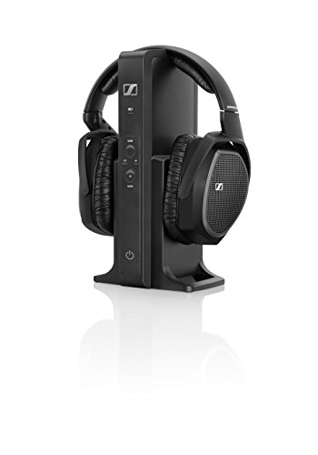 Sennheiser RS 175 Circumaural Diadema Negro RS 175, Circumaural, Diadema, Inalámbrico, 17-22000 Hz, 114 dB, Negro