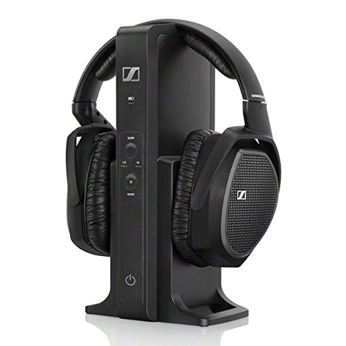 Sennheiser RS 175 Circumaural Diadema Negro RS 175, Circumaural, Diadema, Inalámbrico, 17-22000 Hz, 114 dB, Negro