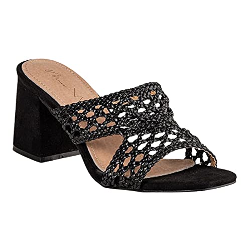 Señorita NV Mules, color Negro, talla 37 EU