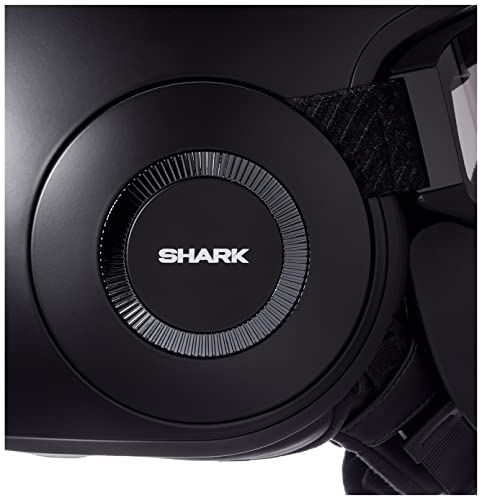 SHARK Street Drak Casco de Moto, Hombre, Nero Opaco, M